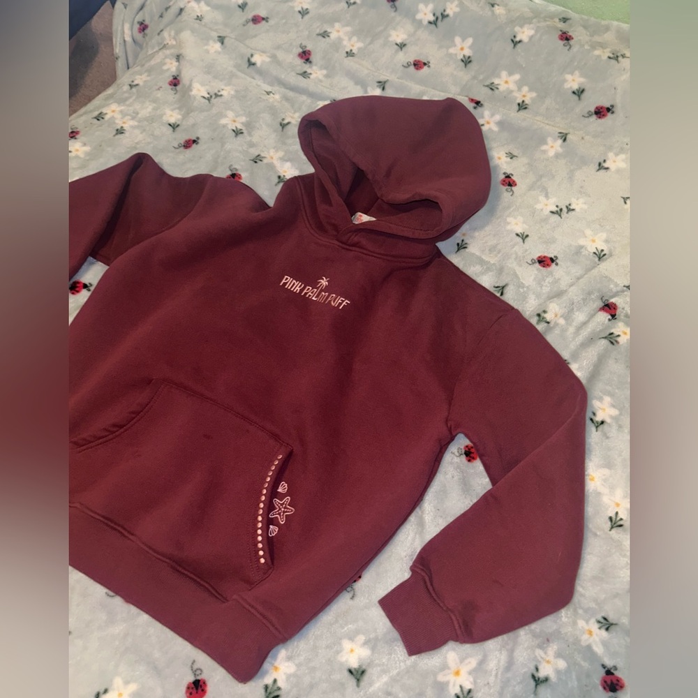 Pink Palm Puff Hoodie
“Cherry” - Picture 4 of 9